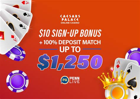 Caesars Palace Online Casino Bonus Code: Deposit Match up to .
